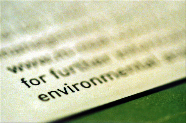 For environment CCBY Smif via Flikr